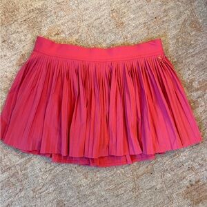 lululemon athletica Pink Pleated Skater Skirt